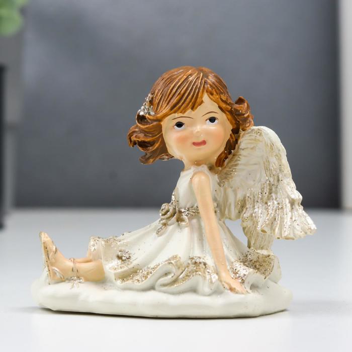 Сувенир полистоун "Ангел-девочка сидит на облачке, в платьице" кремово-золотой 6,5х5,5х7 см 634379
Сувенир полистоун "Ангел-девочка сидит на облачке, в платьице" кремово-золотой 6,5х5,5х7 см 634379
