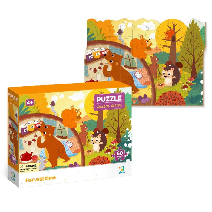 Пазл «Лесная уборка», 60 элементов
Пазл «Лесная уборка», 60 элементов