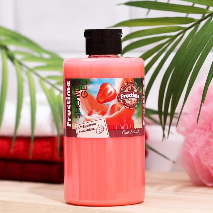 Гель для душа Fructime «Клубничный милкшейк», 460 г 
Гель для душа Fructime «Клубничный милкшейк», 460 г