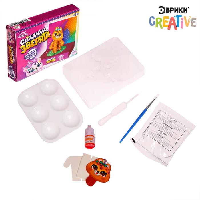 Набор для опытов «Выращивание удивительных кристаллов», сладкие зверята
Набор для опытов «Выращивание удивительных кристаллов», сладкие зверята