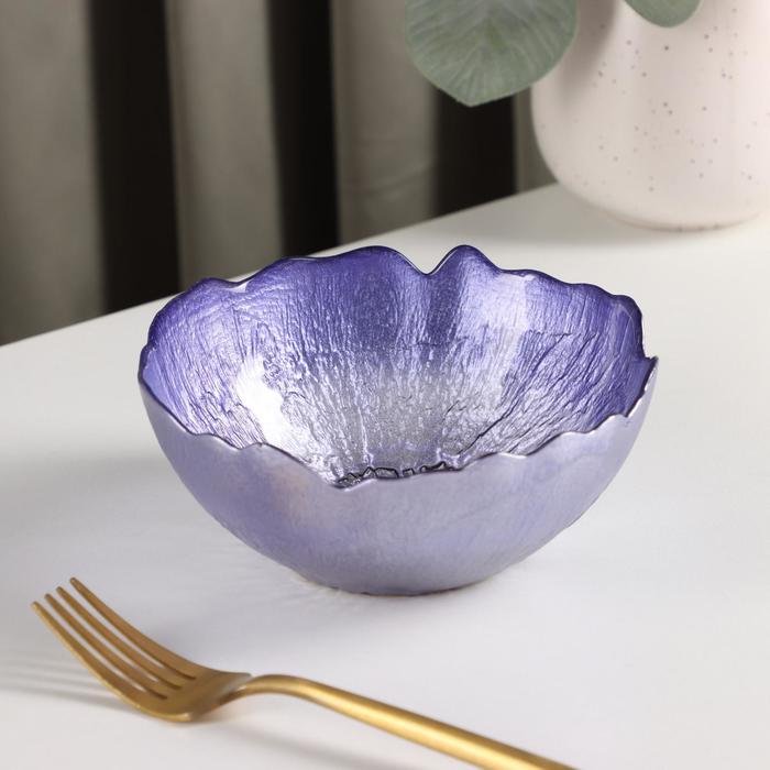 Салатник «Флора», d=14 см, цвет сиреневый
Салатник «Флора», d=14 см, цвет сиреневый