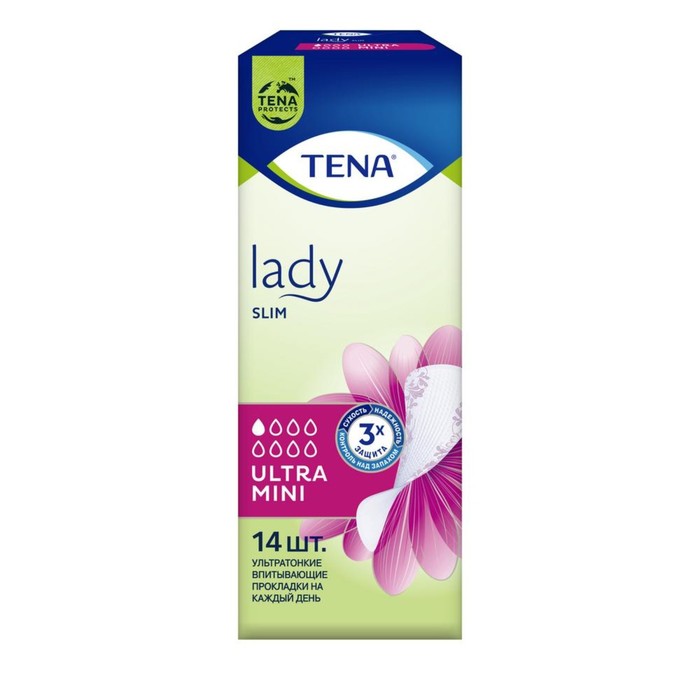 Урологические прокладки Tena Lady Slim Ultra Min 14 шт.
Урологические прокладки Tena Lady Slim Ultra Min 14 шт.