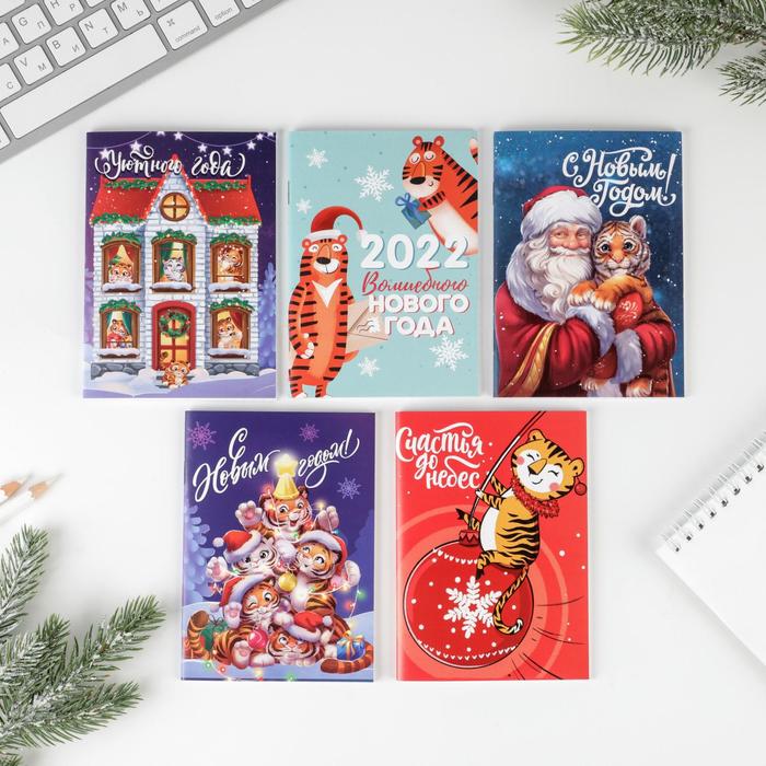 МИКС Блокнот А6, 32 листа «С Новым Годом 2022!»
МИКС Блокнот А6, 32 листа «С Новым Годом 2022!»