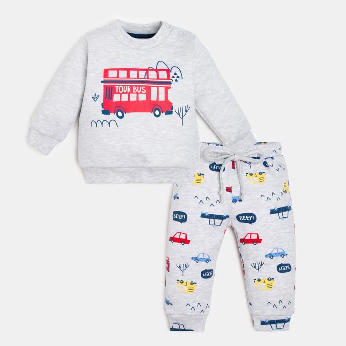 Комплект: толстовка и брюки Крошка Я "Машинки" рост 62-68 см
Комплект: толстовка и брюки Крошка Я "Машинки" рост 62-68 см