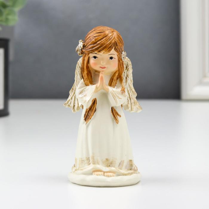 Сувенир полистоун "Ангел-малышка - молитва" кремово-золотой 9,5х4,5х5 см
Сувенир полистоун "Ангел-малышка - молитва" кремово-золотой 9,5х4,5х5 см