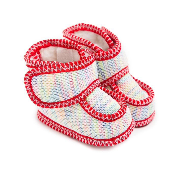 Пинетки детские меховые, цвет салатовый/штрих, размер 19,5
Пинетки детские меховые, цвет салатовый/штрих, размер 19,5