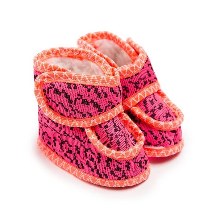 Пинетки детские меховые, цвет фуксия/штрих, размер 21
Пинетки детские меховые, цвет фуксия/штрих, размер 21