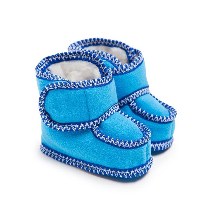 Пинетки детские меховые, цвет василёк, размер 16,5
Пинетки детские меховые, цвет василёк, размер 16,5