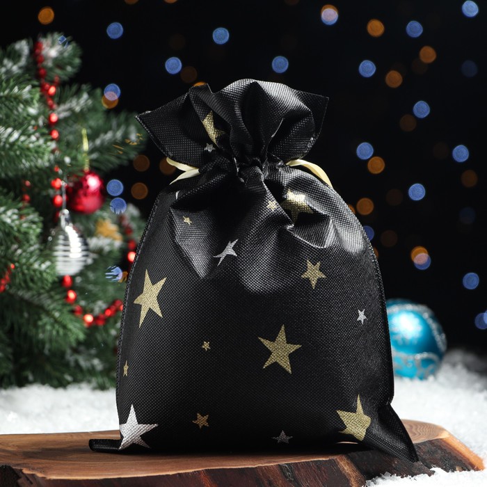 Мешок подарочный "Звездное небо", 22 x 31 см
Мешок подарочный "Звездное небо", 22 x 31 см