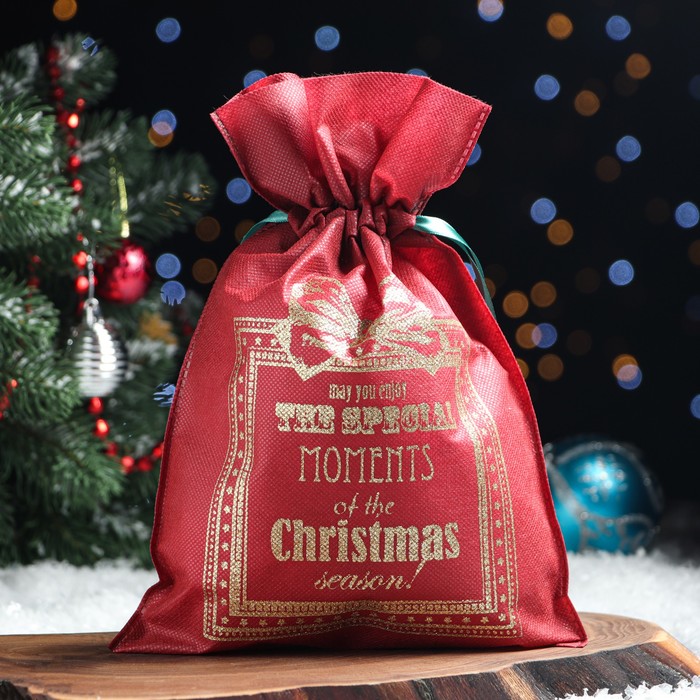 Мешок подарочный "Особенные моменты", 22 x 31 см
Мешок подарочный "Особенные моменты", 22 x 31 см