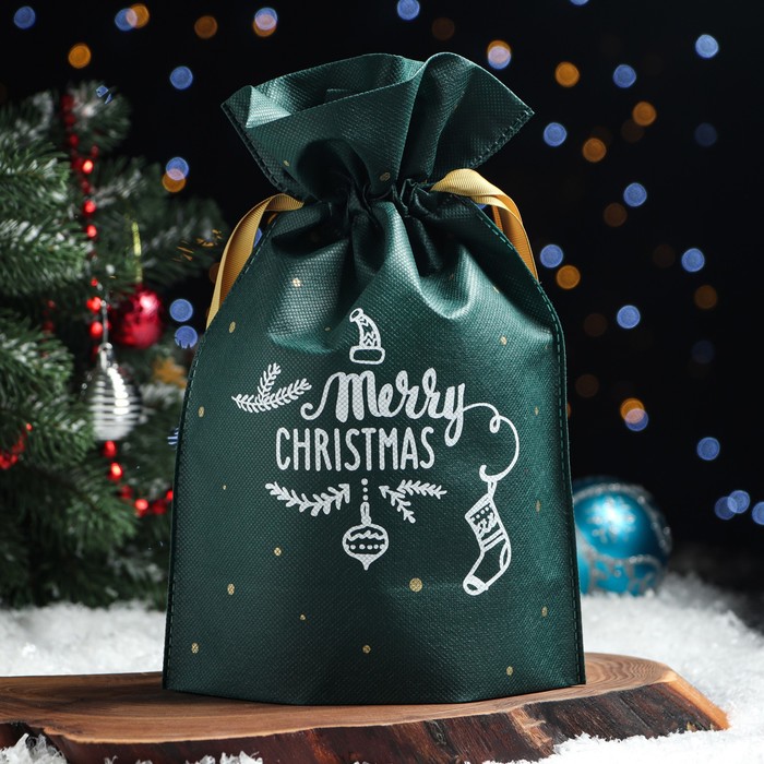 Мешок подарочный "Рождество", 22x32 см
Мешок подарочный "Рождество", 22x32 см