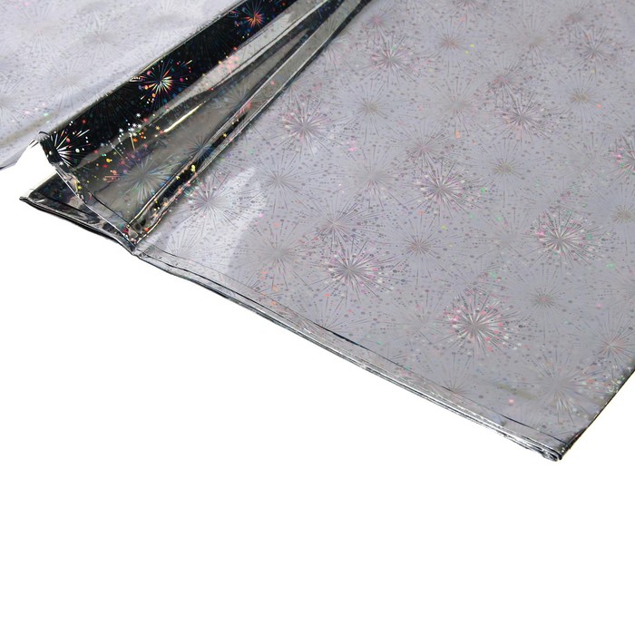 Скатерть «Голография» салют, 137×183 см, цвет серебро
Скатерть «Голография» салют, 137×183 см, цвет серебро