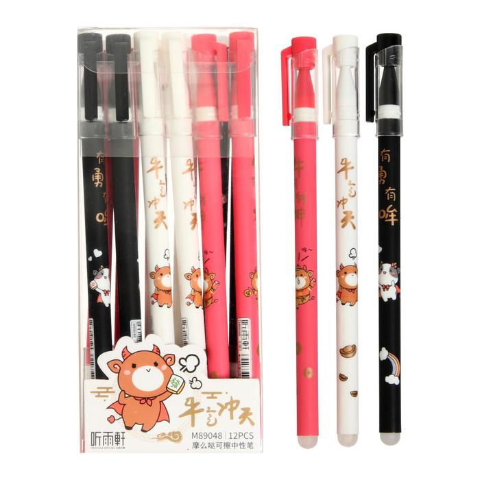 Ручка гелевая со стираемыми чернилами, стержень синий 0,5 мм, корпус с рисунком МИКС
Ручка гелевая со стираемыми чернилами, стержень синий 0,5 мм, корпус с рисунком МИКС