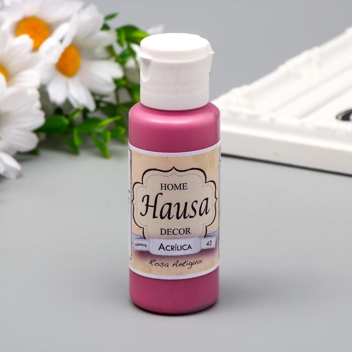 Акриловая краска HAUSA увядшая роза, 60 мл
Акриловая краска HAUSA увядшая роза, 60 мл