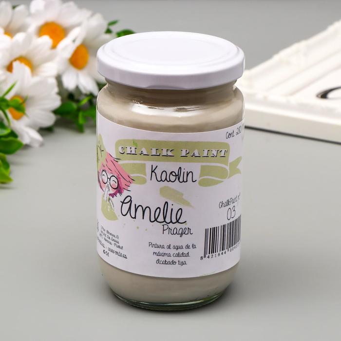 Меловая краска AMELIE каолин, 280 мл
Меловая краска AMELIE каолин, 280 мл