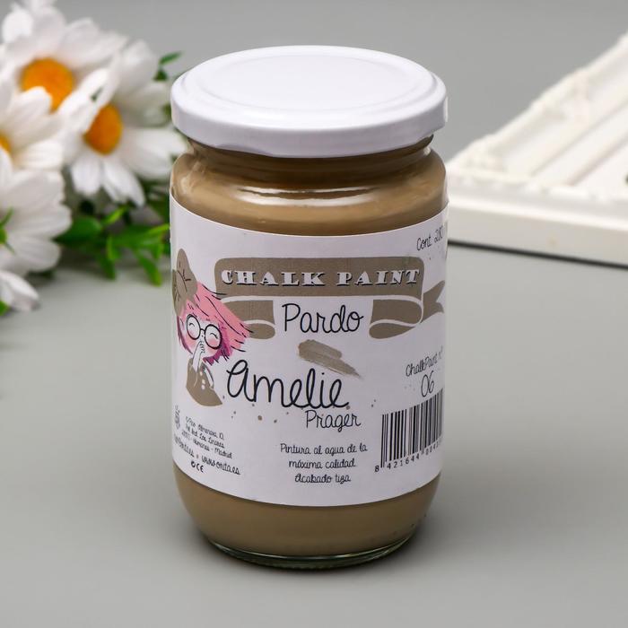 Меловая краска AMELIE бурый, 280 мл
Меловая краска AMELIE бурый, 280 мл