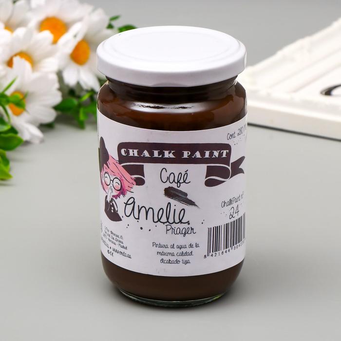 Меловая краска AMELIE кофейный, 280 мл
Меловая краска AMELIE кофейный, 280 мл