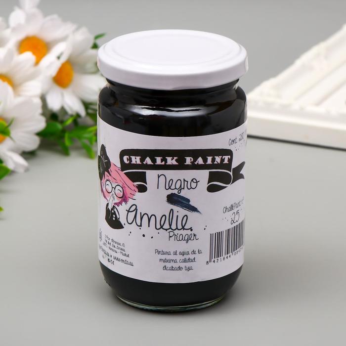 Меловая краска AMELIE чёрный, 280 мл
Меловая краска AMELIE чёрный, 280 мл