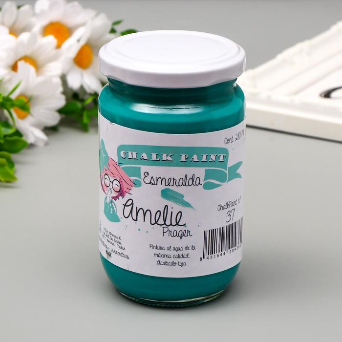 Меловая краска AMELIE эсмеральда, 280 мл
Меловая краска AMELIE эсмеральда, 280 мл