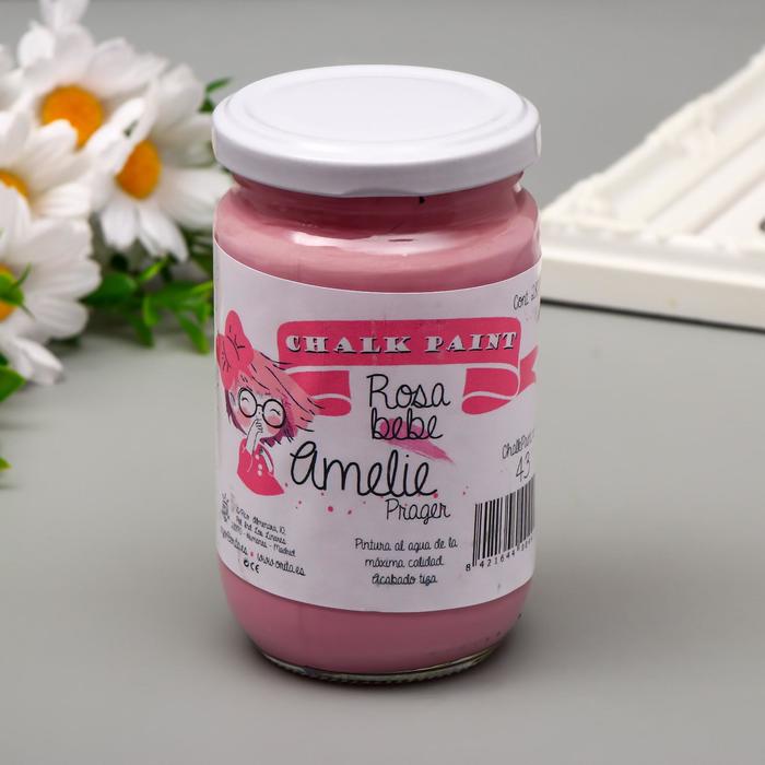 Меловая краска AMELIE нежно-розовый, 280 мл
Меловая краска AMELIE нежно-розовый, 280 мл