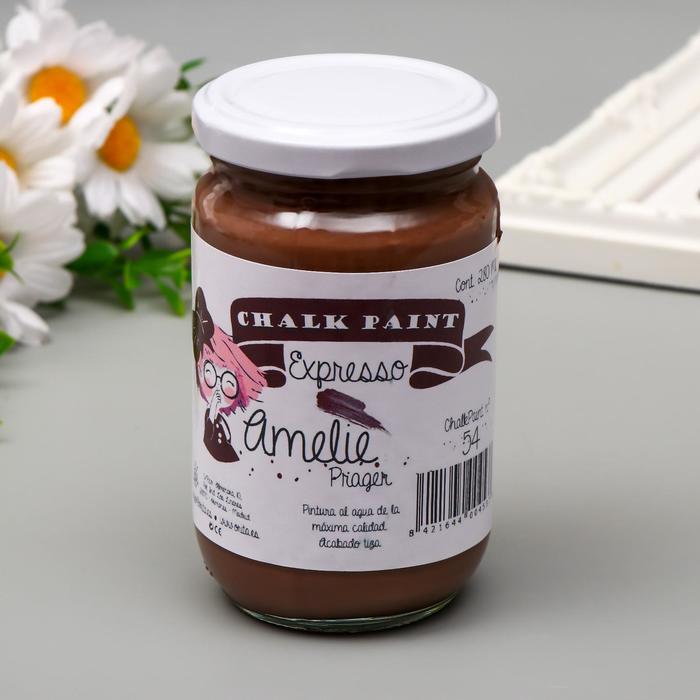 Меловая краска AMELIE эспрессо, 280 мл
Меловая краска AMELIE эспрессо, 280 мл
