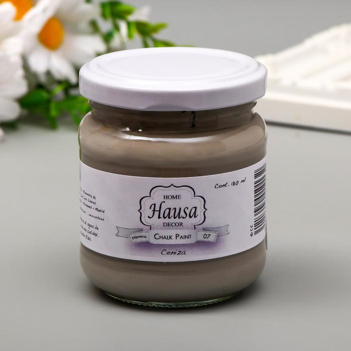 Меловая краска HAUSA пепел, 180 мл
Меловая краска HAUSA пепел, 180 мл
