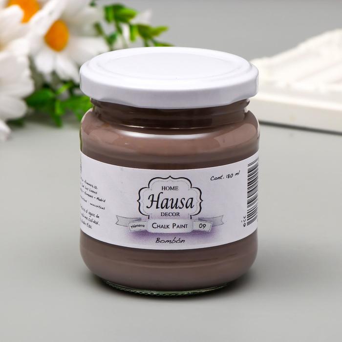 Меловая краска HAUSA шоколадный, 180 мл
Меловая краска HAUSA шоколадный, 180 мл