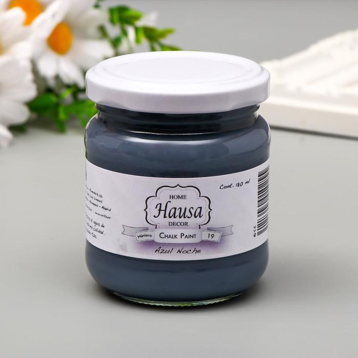 Меловая краска HAUSA синяя ночь, 180 мл
Меловая краска HAUSA синяя ночь, 180 мл