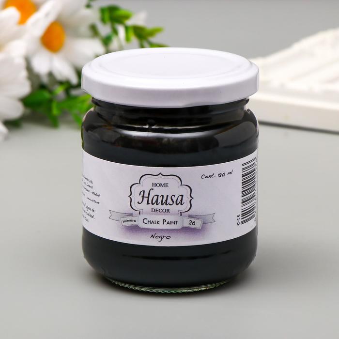 Меловая краска HAUSA чёрный, 180 мл
Меловая краска HAUSA чёрный, 180 мл