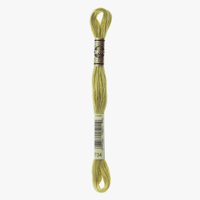 Набор ниток мулине DMC Embroidery 0734, 8 м 117, 12 шт
Набор ниток мулине DMC Embroidery 0734, 8 м 117, 12 шт