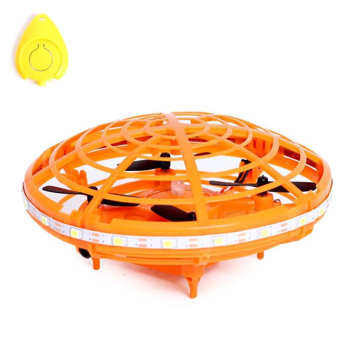 Летающая тарелка UFO, датчик движения, работает от аккумулятора, МИКС
Летающая тарелка UFO, датчик движения, работает от аккумулятора, МИКС