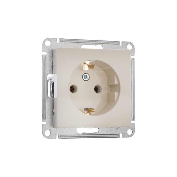 Розетка SE ATLASDESIGN, 16 А, с з/к, механизм, бежевая
Розетка SE ATLASDESIGN, 16 А, с з/к, механизм, бежевая