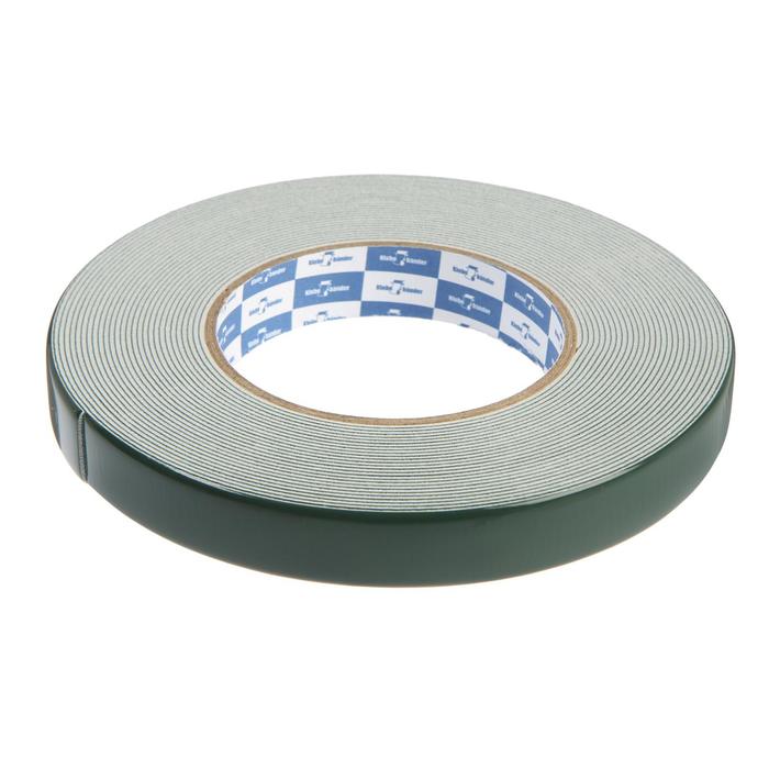 Двусторонняя зеркальная лента, каучуковый клей, 19мм * 10м, белая, Klebebänder 
Двусторонняя зеркальная лента, каучуковый клей, 19мм * 10м, белая, Klebebänder