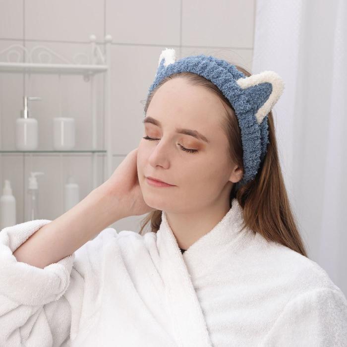 Повязка для умывания «Котик», цвет МИКС
Повязка для умывания «Котик», цвет МИКС