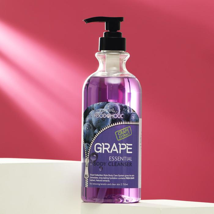 Гель для душа Food A Holic с экстрактом винограда, 750 мл
Гель для душа Food A Holic с экстрактом винограда, 750 мл