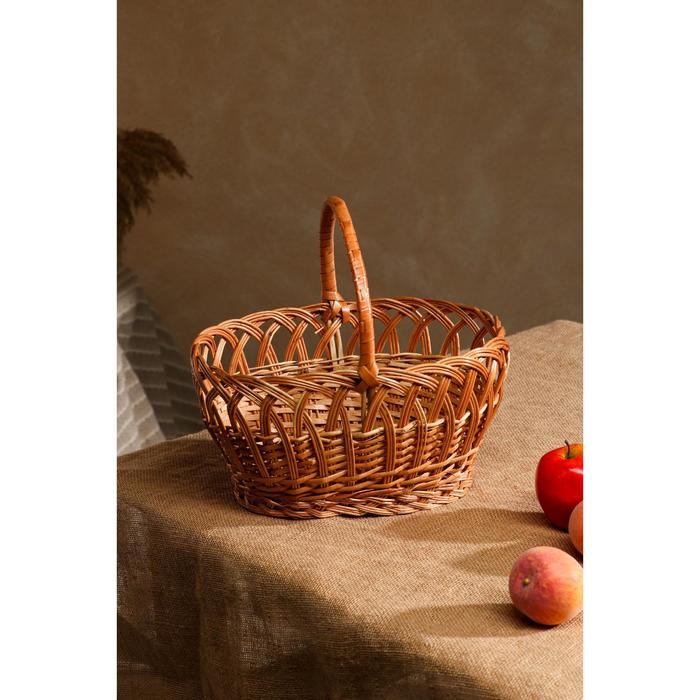 Корзина из лозы "Венеция", светлая, 30х23х25 см
Корзина из лозы "Венеция", светлая, 30х23х25 см