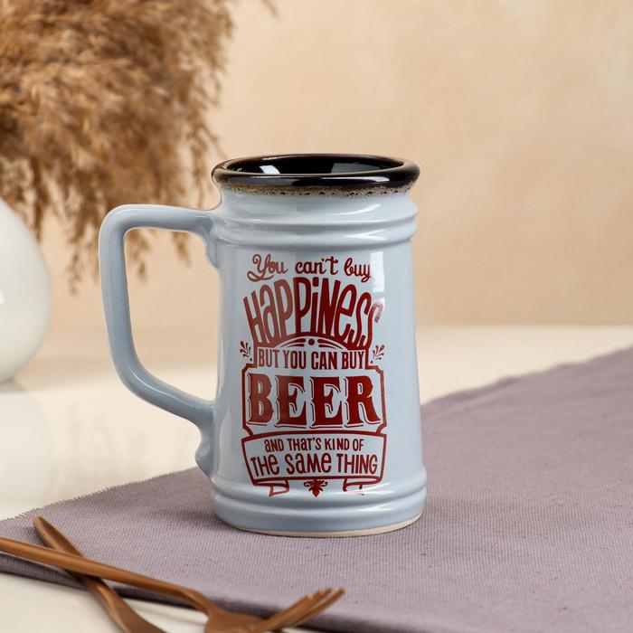 Бокал для пива "Beer", прямой, голубой, 0.6 л
Бокал для пива "Beer", прямой, голубой, 0.6 л