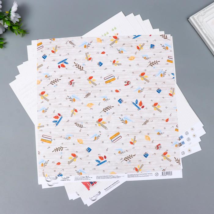 Бумага для скрапбукинга "Садись, пять." 190 г/кв.м 30.5 x 30.5 см 10 шт №3
Бумага для скрапбукинга "Садись, пять." 190 г/кв.м 30.5 x 30.5 см 10 шт №3