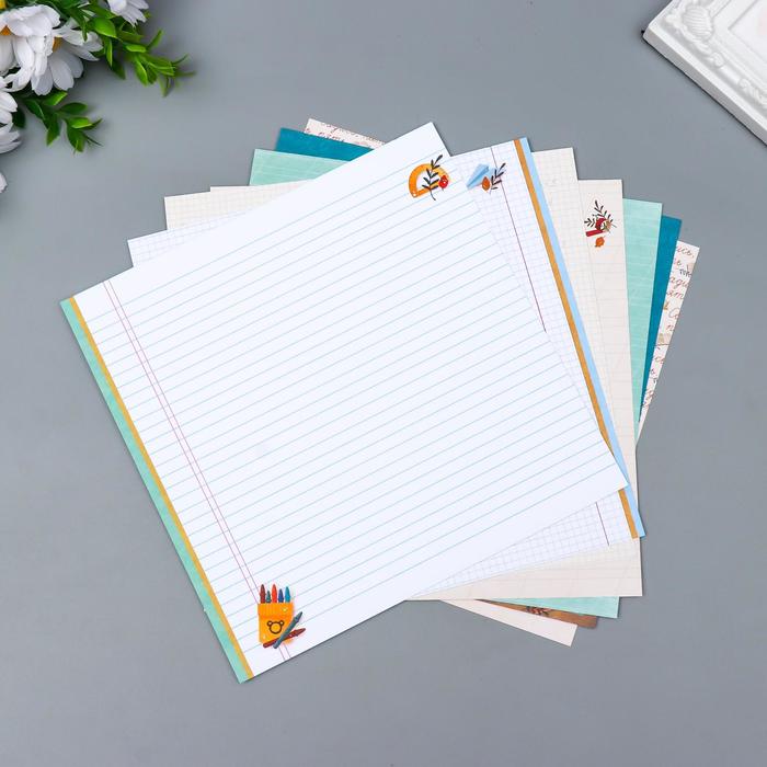 Набор бумаги для скрапбукинга "Садись, пять." 190 г/кв.м 20 x 20 см 7л
Набор бумаги для скрапбукинга "Садись, пять." 190 г/кв.м 20 x 20 см 7л