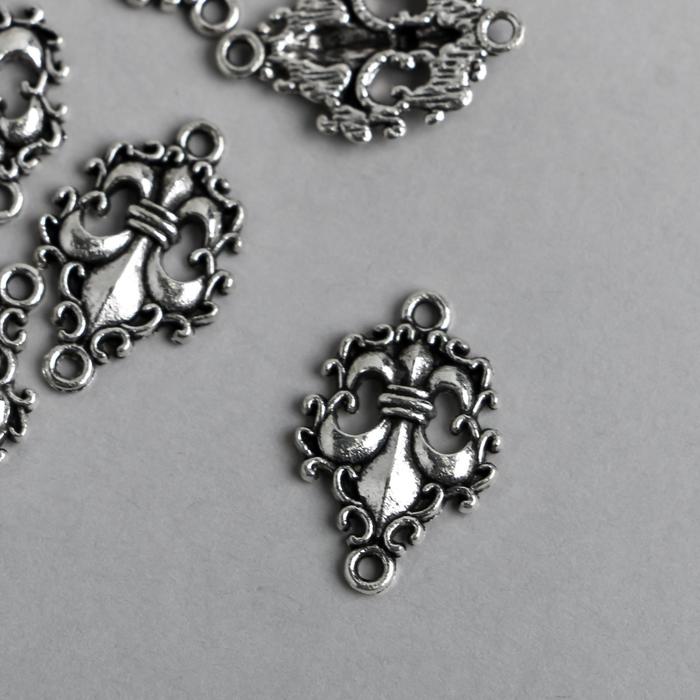 Коннектор для творчества металл 2 ушка "Вензель" серебро 7540 2,3х1,5 см
Коннектор для творчества металл 2 ушка "Вензель" серебро 7540 2,3х1,5 см