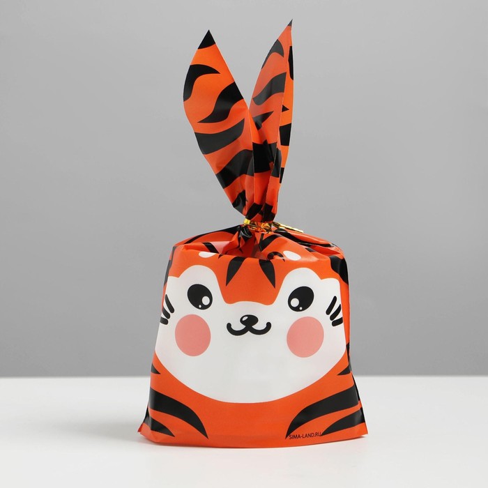 Мешок подарочный «Тигрик», 12 × 22 см
Мешок подарочный «Тигрик», 12 × 22 см