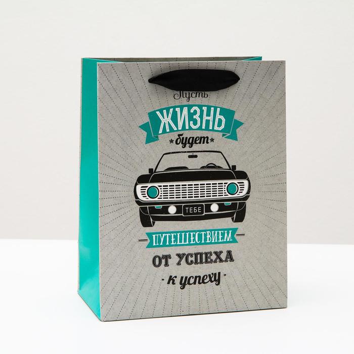 Пакет подарочный "От успеха к успеху", 18 х 22,3 х 10 см 7359457
Пакет подарочный "От успеха к успеху", 18 х 22,3 х 10 см 7359457