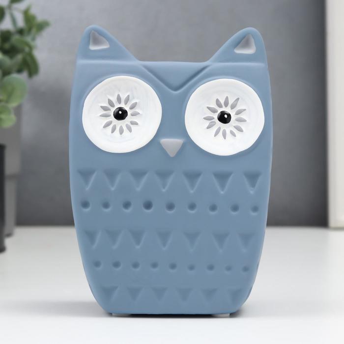 Сувенир керамика "Совушка" голубой 15х10,5х6 см
Сувенир керамика "Совушка" голубой 15х10,5х6 см