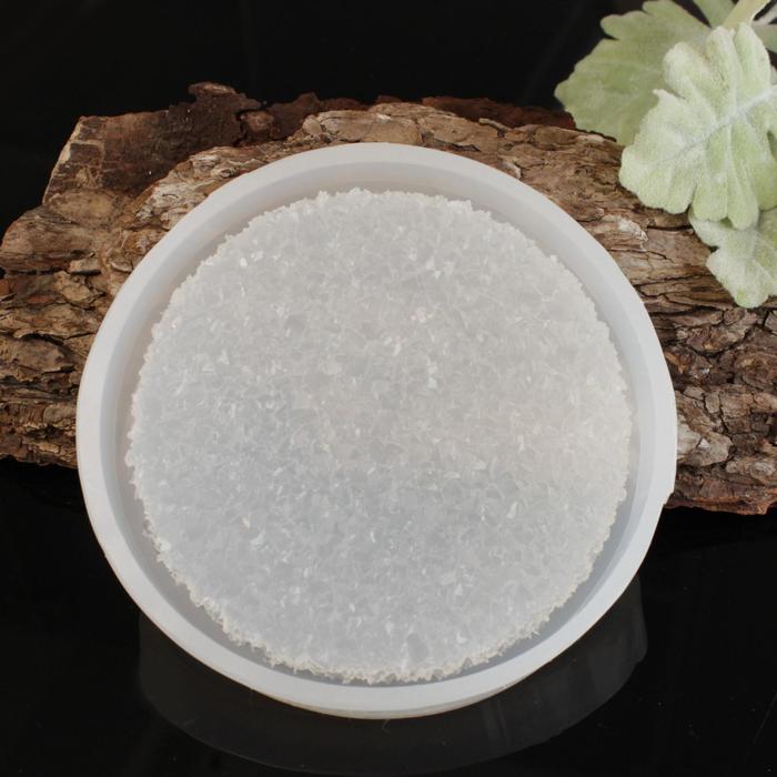 Силиконовый молд двухсторонней подставки с кристаллами, d:100 мм
Силиконовый молд двухсторонней подставки с кристаллами, d:100 мм