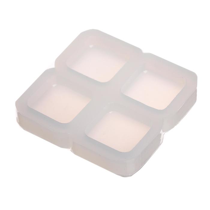 Молд четырёх квадратов, 4 квадрата, 24×24 мм
Молд четырёх квадратов, 4 квадрата, 24×24 мм