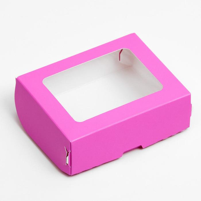 Контейнер на вынос, сиреневый, 10 х 8 х 3,5 см, набор 20 шт.