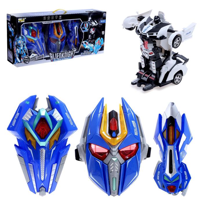 фото Набор игровой «инопланетный рыцарь», трансформируется, световые и звуковые эффекты