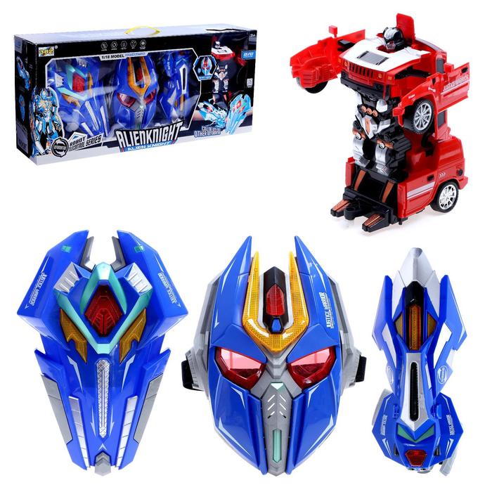 фото Набор игровой «инопланетный рыцарь», трансформируется, световые и звуковые эффекты, микс