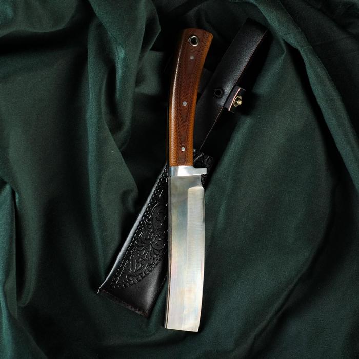 Топорик для мяса Гиймякеш, текстолит, гарда олово, 13 см
Топорик для мяса Гиймякеш, текстолит, гарда олово, 13 см