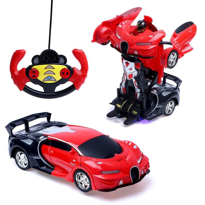 Робот радиоуправляемый «Широн», трансформируется, световые и звуковые эффекты, цвета МИКС
Робот радиоуправляемый «Широн», трансформируется, световые и звуковые эффекты, цвета МИКС